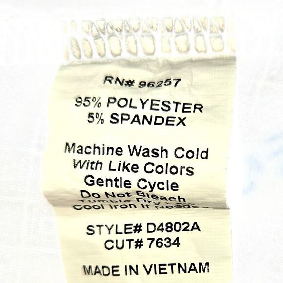 Perceptions Concepts Large Women's Sleeveless Maxi BOHO Sun Dress Miss 12 14 L - Picture 5 of 7